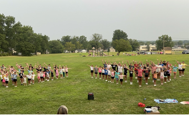 Big Practice for the Patriots Game!
