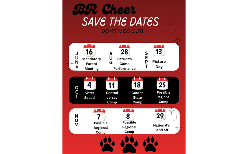 Save the Dates!